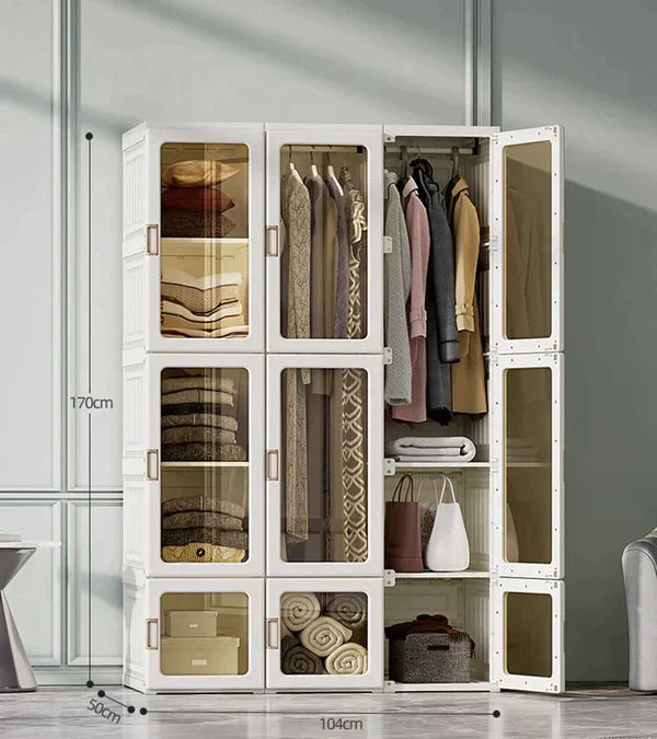 Faltbarer Schrank – Organisation und Praktikabilität